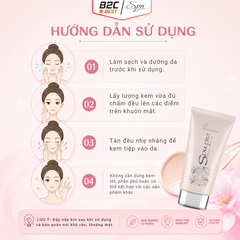 Kem trang điểm làm trắng da vitamin thảo mộc bb02 40gr-  Spapro
