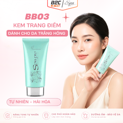 Kem trang điểm làm trắng da vitamin thảo mộc bb03 40gr -  Spapro