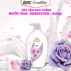 OVAILOVE - SỮA TẮM KEM TRẮNG NƯỚC HOA SENSATION (650G)