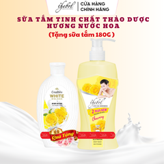 THEBOL - SỮA TẮM THẢO DƯỢC HOA HỒNG KHƯƠNG HOÀNG NƯỚC HOA PHÁP CHRAMING (2 PLUS)