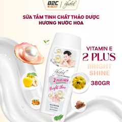 THEBOL - SỮA TẮM THẢO DƯỢC HOA HỒNG LÁ NEEM NƯỚC HOA PHÁP BRIGHT SHINE (2 PLUS)