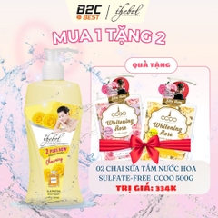 COMBO SIÊU HỜI: MUA 1 SỮA TẮM THEBOL 925G TẶNG 2 SỮA TẮM CCOO 500G – DƯỠNG DA THƠM NGÁT, MỀM MỊN