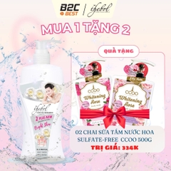 COMBO SIÊU HỜI: MUA 1 SỮA TẮM THEBOL 925G TẶNG 2 SỮA TẮM CCOO 500G – DƯỠNG DA THƠM NGÁT, MỀM MỊN