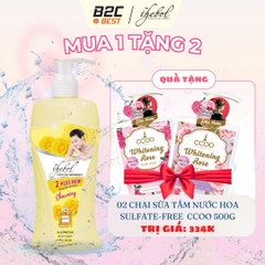 COMBO SIÊU HỜI: MUA 1 SỮA TẮM THEBOL 925G TẶNG 2 SỮA TẮM CCOO 500G – DƯỠNG DA THƠM NGÁT, MỀM MỊN