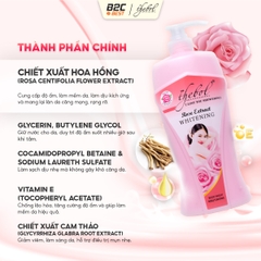 THEBOL - SỮA TẮM TINH CHẤT HOA HỒNG THEBOL