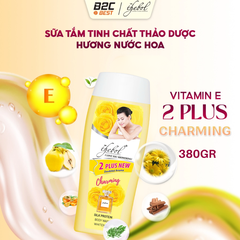 THEBOL - SỮA TẮM THẢO DƯỢC HOA HỒNG KHƯƠNG HOÀNG NƯỚC HOA PHÁP CHRAMING (2 PLUS)