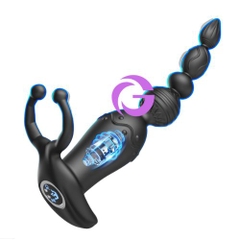 Plug Hậu Môn Chuỗi Hạt kèm Vòng Đeo