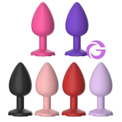 Phích Cắm Hậu Môn Silicone hoa hồng