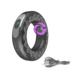 Vòng đeo cậu nhỏ hình Donut rung 10 chức năng
