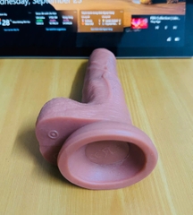 Dương vật giả Muha dính tường 18,5 cm