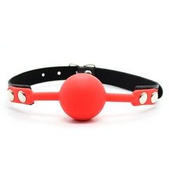 Đồ chơi bdsm khóa miệng ball gag