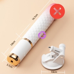 Dương vật giả Roselex rung thụt có đế gắn tường