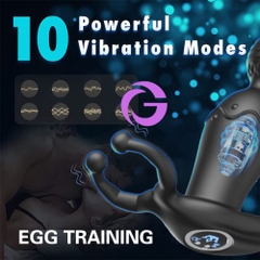 Plug Hậu Môn Chuỗi Hạt kèm Vòng Đeo