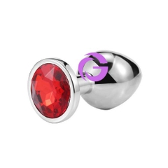 Phích cắm hậu môn INOX đính đá size 70x27mm