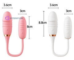 Trứng rung thụt hai đầu ROSELEX điều khiển qua ứng dụng
