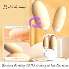 Trứng Rung 2 Đầu Lilo Magic Box