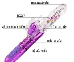 Dương vật giả rung xoay thụt Libo
