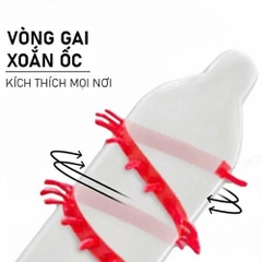Bao Cao Su 12 Con Giáp Gai Râu Xoắn Ốc Cao Cấp
