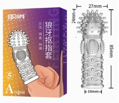Bao Ngón Tay Đôn Râu Bi Gai Silicone