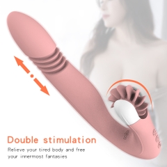 Máy massage điểm G Rung Thụt Kèm Lưỡi Liếm Tỏa Nhiệt