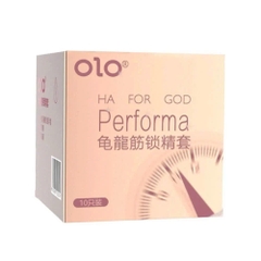 Bao cao su OLO 0.01 Performa Ha For God Siêu Mỏng Hộp 10 Cái