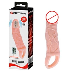 Bao đôn dên Pretty Love 6.9 inch rung đầu có quai đeo
