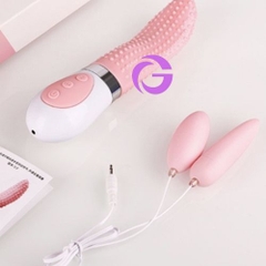 Bộ Lưỡi Rung Tình Yêu Kèm Trứng Rung 2 đầu
