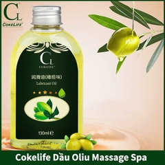 Dầu Oliu Cokelife bôi trơn và massage toàn thân 130ml