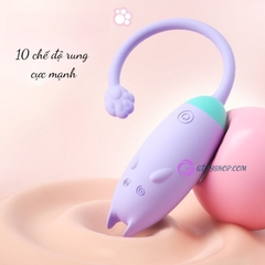 Trứng rung Lilo mèo Mihu đa chế độ rung