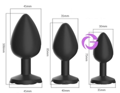 Phích Cắm Hậu Môn Silicone hoa hồng