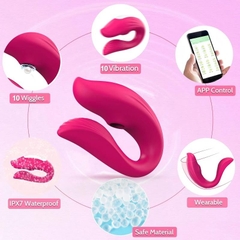 Trứng Rung Hút 2 Đầu Điều Khiển Từ Xa