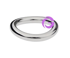 Vòng đeo cậu nhỏ inox nhỏ gọn bản Oval