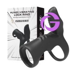 Vòng đeo cậu nhỏ rung cao cấp Huwei Vibrating Lock Ring