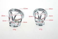 Vòng Đeo Dương Vật Inox 6 Vòng Liền Nhau