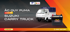 Ắc quy xe Suzuki Carry Truck 5 tạ: Bảng giá và thông số kỹ thuật