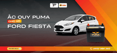 Ắc quy xe Ford Fiesta: Bảng giá và thông số kỹ thuật