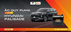 Ắc quy xe Hyundai Palisade: Bảng giá và thông số kỹ thuật