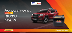 Ắc quy xe Isuzu Mu-X: Bảng giá và thông số kỹ thuật