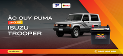 Ắc quy xe Isuzu Trooper: Bảng giá và thông số kỹ thuật