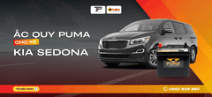 Ắc quy xe Kia Sedona: Bảng giá và thông số kỹ thuật