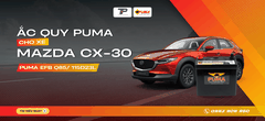 Ắc quy xe Mazda CX-30: Bảng giá và thông số kỹ thuật