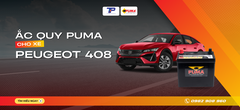Ắc quy xe Peugeot 408: Bảng giá và thông số kỹ thuật