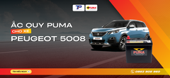 Ắc quy xe Peugeot 5008: Bảng giá và thông số kỹ thuật