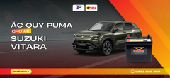 Ắc quy xe Suzuki Vitara: Bảng giá và thông số kỹ thuật