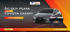 Ắc quy xe Toyota Camry: Bảng giá và thông số kỹ thuật