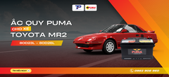 Ắc quy xe Toyota MR2: Bảng giá và thông số kỹ thuật