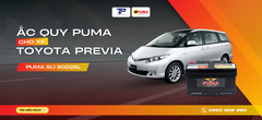 Ắc quy xe Toyota Previa: Bảng giá và thông số kỹ thuật