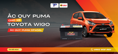 Ắc quy xe Toyota Wigo: Bảng giá và thông số kỹ thuật
