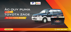 Ắc quy xe Toyota Zace: Bảng giá và thông số kỹ thuật