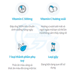 [SHERB] Atomy Vital Color Vitamin C loại 500mg/ gói